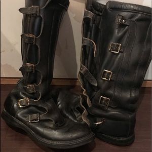 Vintage motocross boots